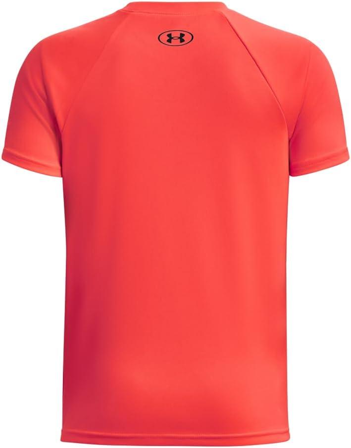 imageUnder Armour Boys Tech Big Logo Short Sleeve TShirt628 Beta   Black