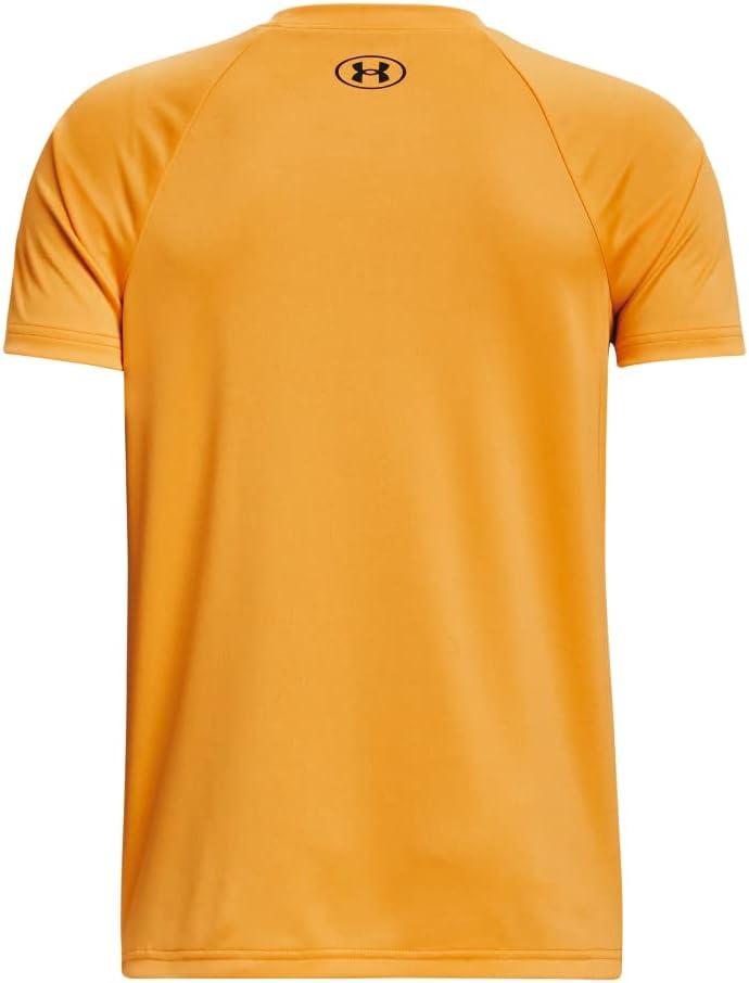 imageUnder Armour Boys Tech Big Logo Short Sleeve TShirt782 Rise   Black