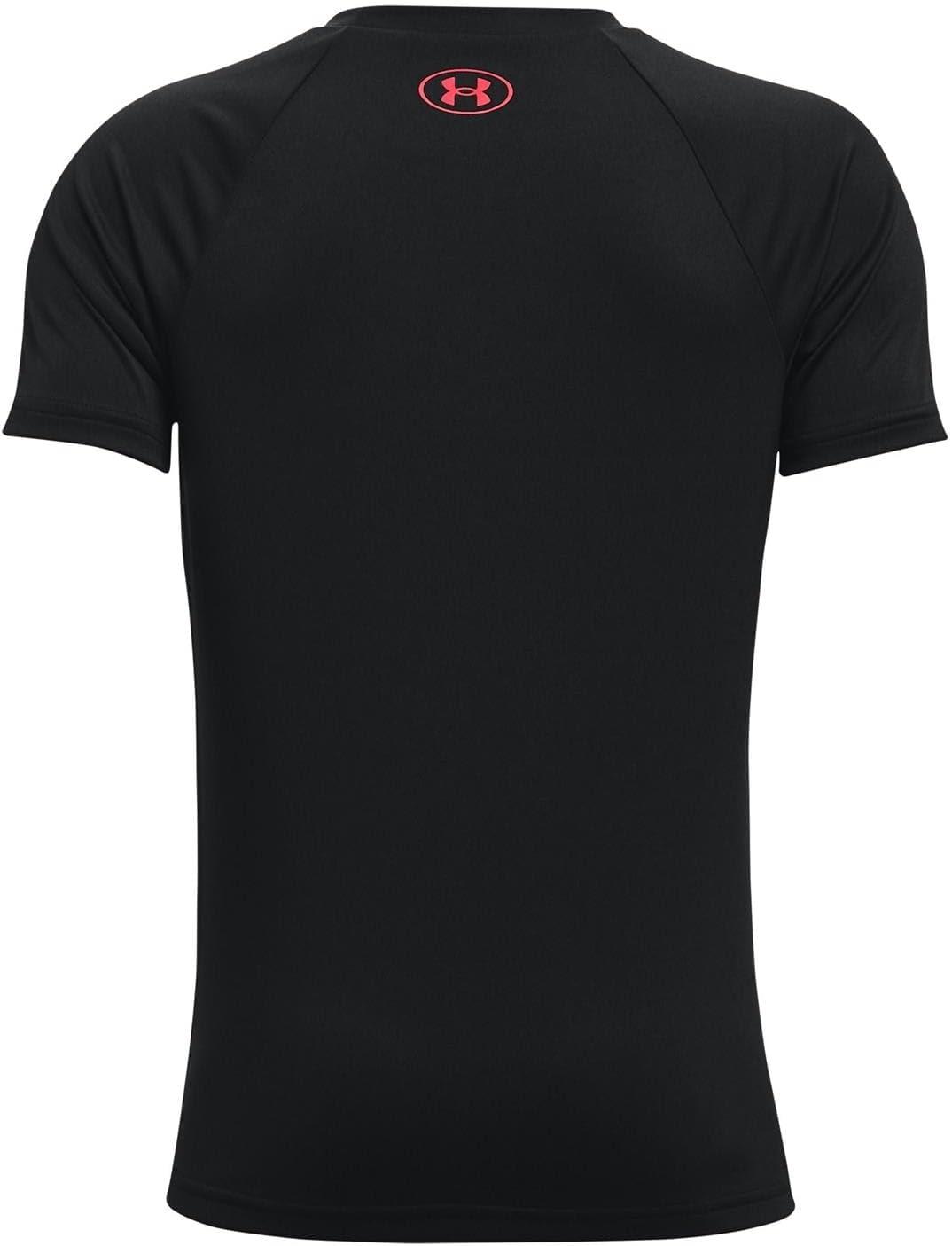 imageUnder Armour Boys Tech Big Logo Short Sleeve TShirtBlack 002Beta