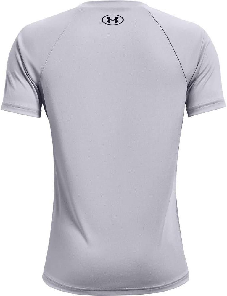 imageUnder Armour Boys Tech Big Logo Short Sleeve TShirtMod Gray Light Heather 011Black