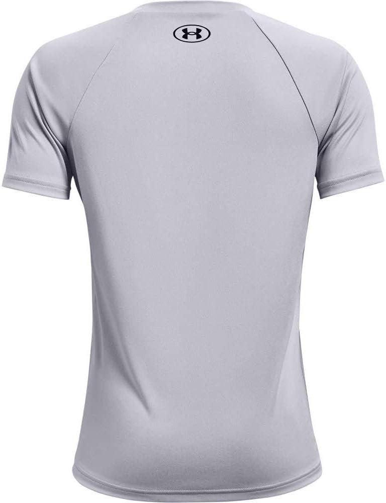 imageUnder Armour Boys Tech Big Logo Short Sleeve TShirtMod Gray Light Heather 011Black
