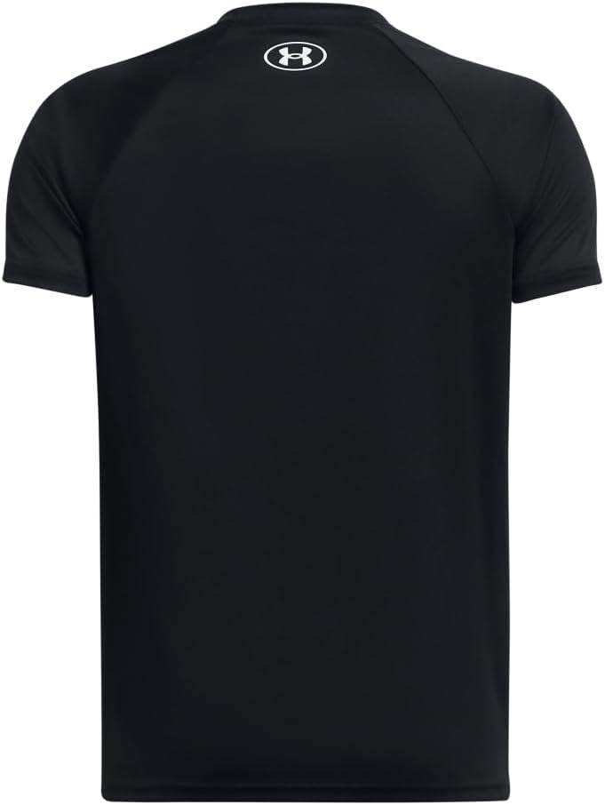 imageUnder Armour Boys Tech Hybrid Printed Fill ShortSleeve TShirt010 Black   White