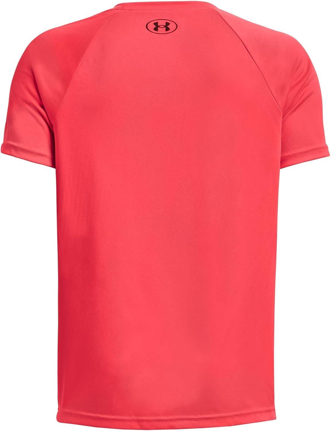 imageUnder Armour Boys Tech Hybrid Printed Fill ShortSleeve TShirt630 Beta   Deep Red