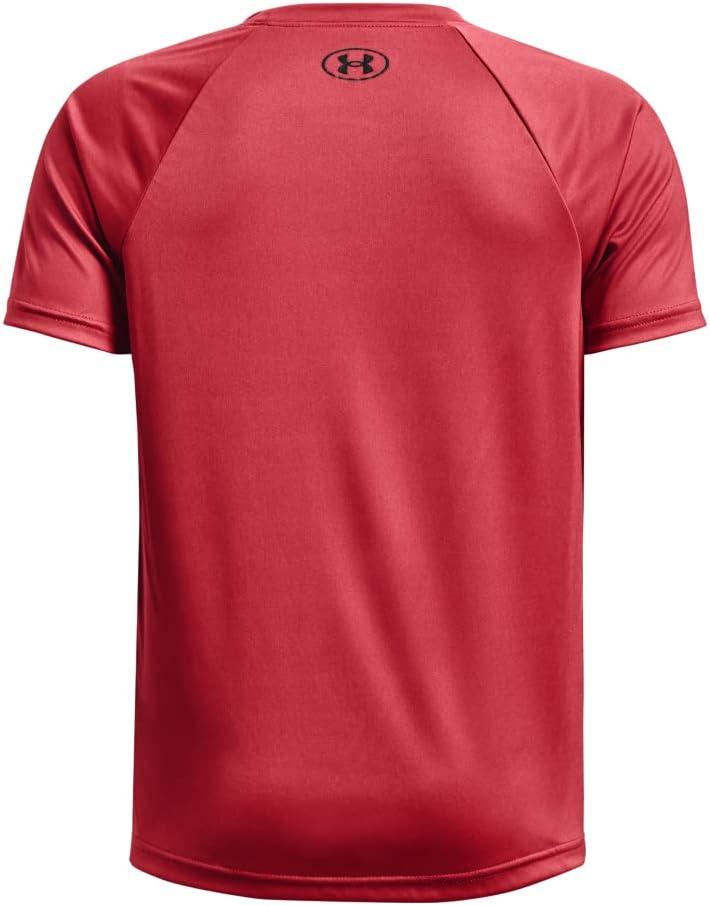 imageUnder Armour Boys Tech Hybrid Printed Fill ShortSleeve TShirt638 Chakra   Black