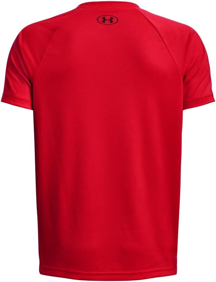 imageUnder Armour Boys Tech Hybrid Printed Fill ShortSleeve TShirt890 Radio Red   Radio Red