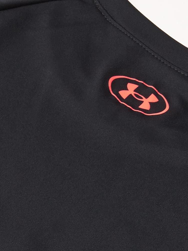 imageUnder Armour Boys Tech Hybrid Printed Fill ShortSleeve TShirtBlack 003Red