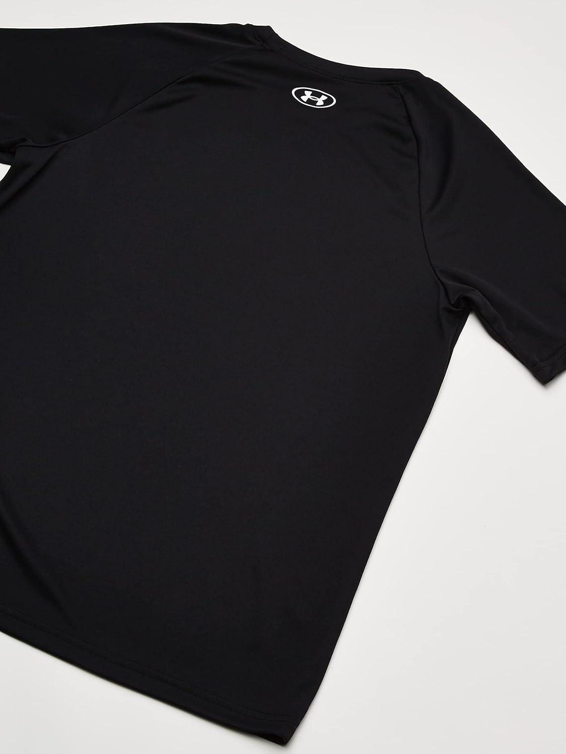 imageUnder Armour Boys Tech Hybrid Printed Fill ShortSleeve TShirtBlack 005White