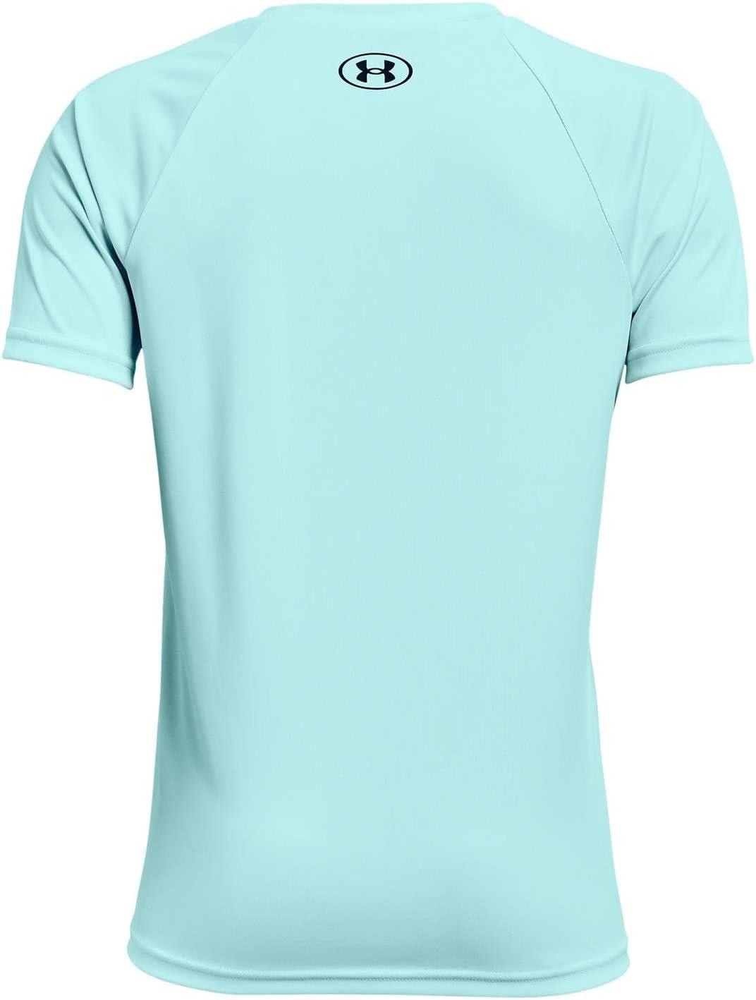 imageUnder Armour Boys Tech Hybrid Printed Fill ShortSleeve TShirtBreeze 441Black