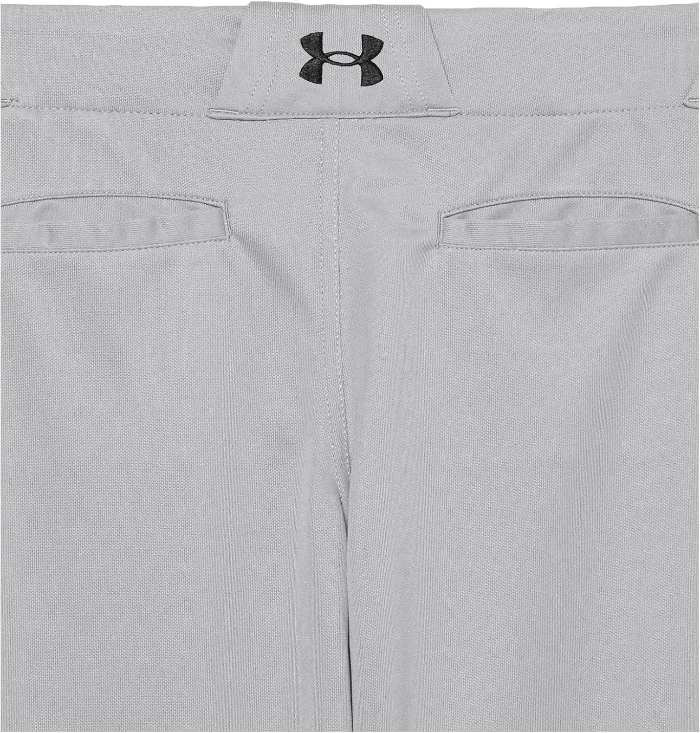 imageUnder Armour Boys Utility Baseball Pant Pipe080 Baseball Gray  Black  Black
