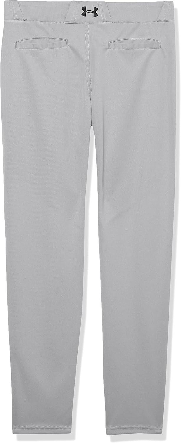 imageUnder Armour Boys Utility Baseball Pant Pipe080 Baseball Gray  Black  Black