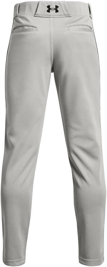 imageUnder Armour Boys Utility Baseball Pant Pipe080 Baseball Gray  Black  Black