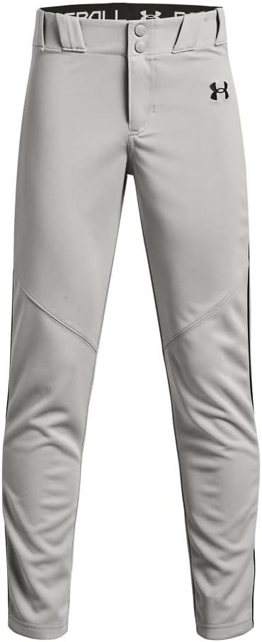 imageUnder Armour Boys Utility Baseball Pant Pipe080 Baseball Gray  Black  Black