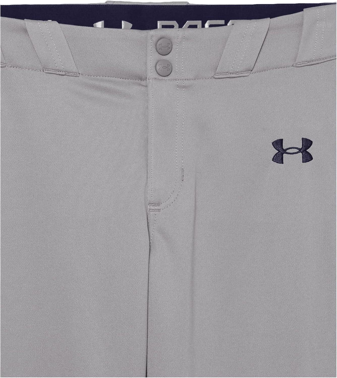 imageUnder Armour Boys Utility Baseball Pant Pipe082 Baseball Gray  Midnight Navy  Midnight Navy