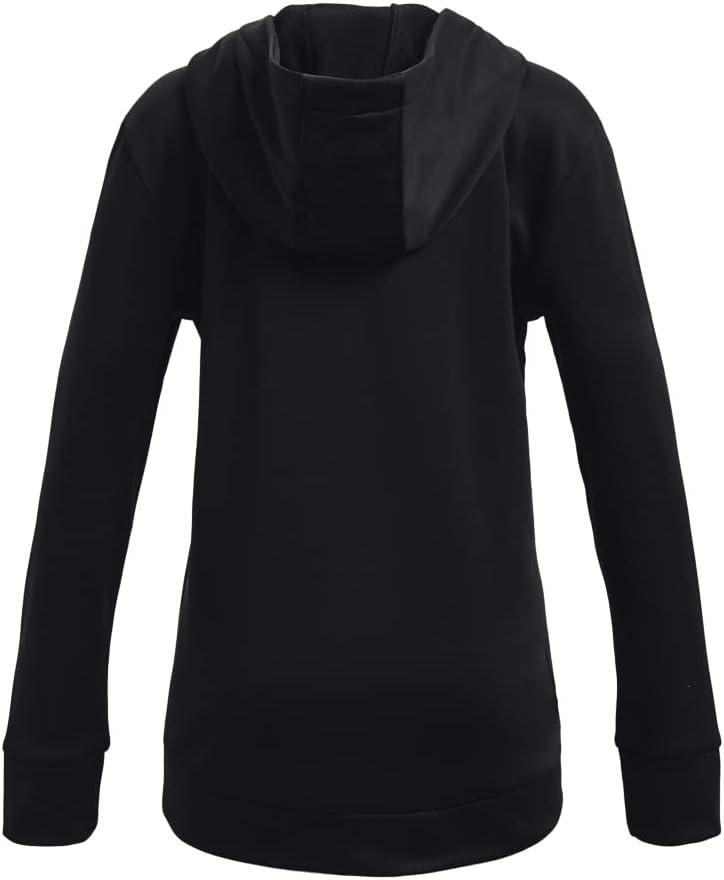 imageUnder Armour Girls Armourfleece Iridescent Big Logo Hoodie001 Black   Iridescent