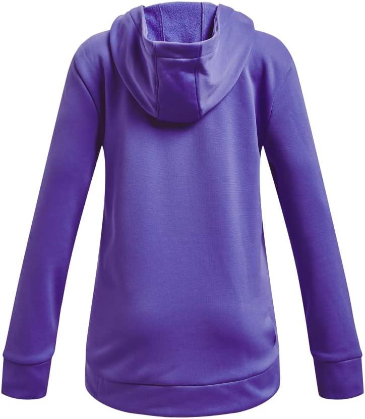 imageUnder Armour Girls Armourfleece Iridescent Big Logo Hoodie184 Brilliant Violet   Iridescent