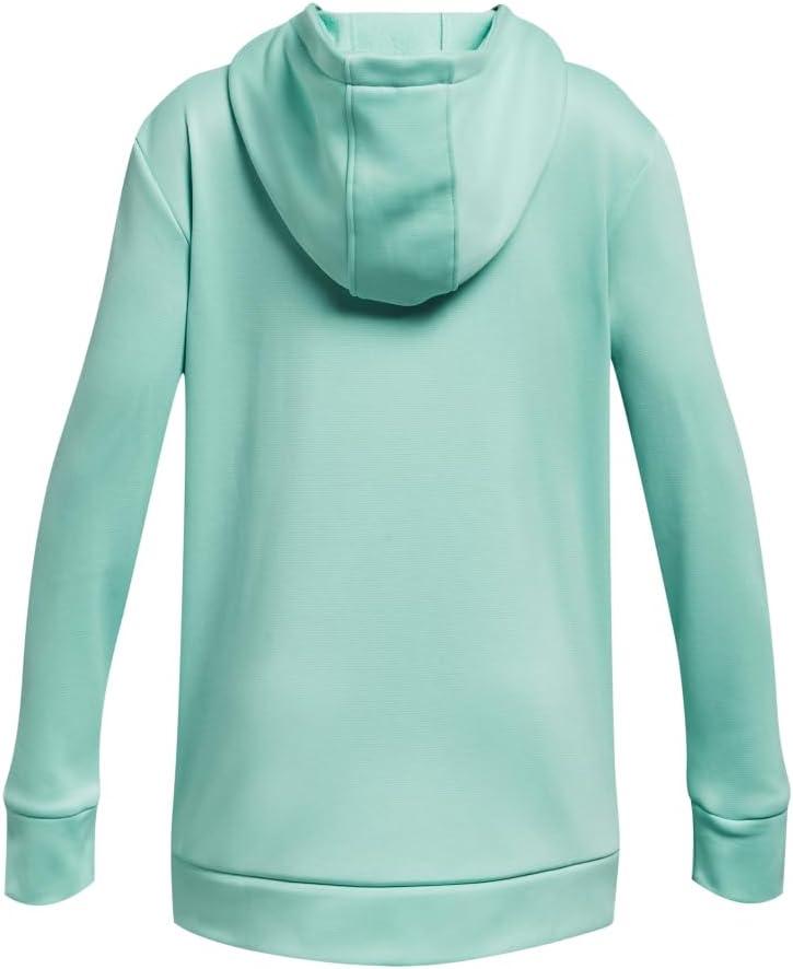 imageUnder Armour Girls Armourfleece Iridescent Big Logo Hoodie361 Neo Turquoise   Iridescent