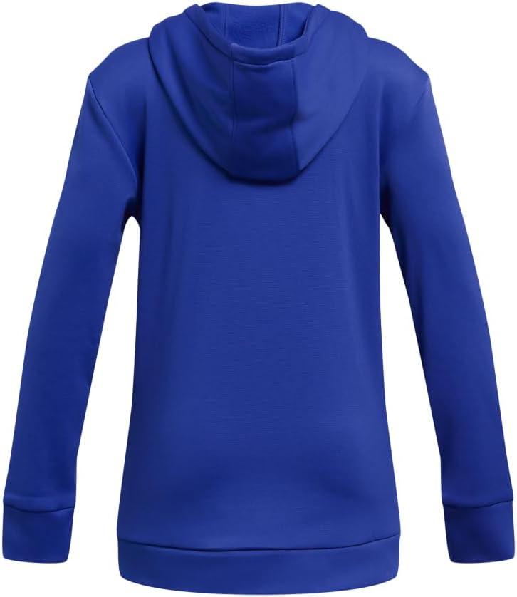 imageUnder Armour Girls Armourfleece Iridescent Big Logo Hoodie400 Team Royal   Iridescent