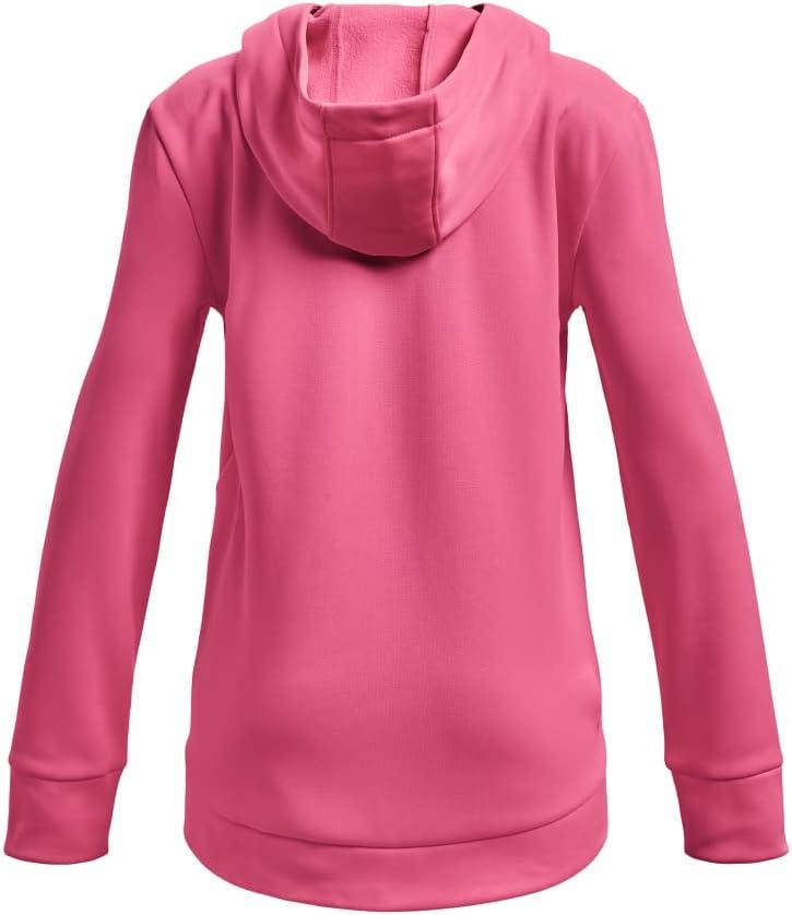 imageUnder Armour Girls Armourfleece Iridescent Big Logo Hoodie640 Pink Punk   Iridescent