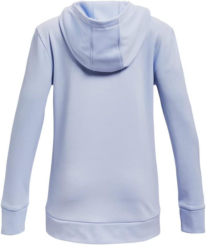 imageUnder Armour Girls Armourfleece Iridescent Big Logo Hoodie706 Oxford Blue   Iridescent