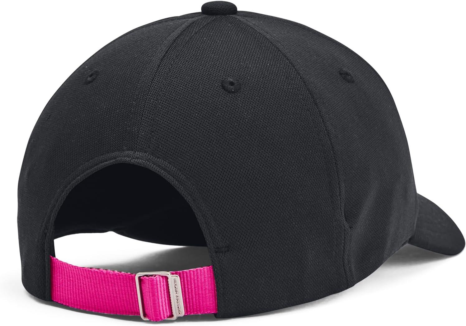 imageUnder Armour Girls Blitzing Cap Adjustable001 Black   Rebel Pink