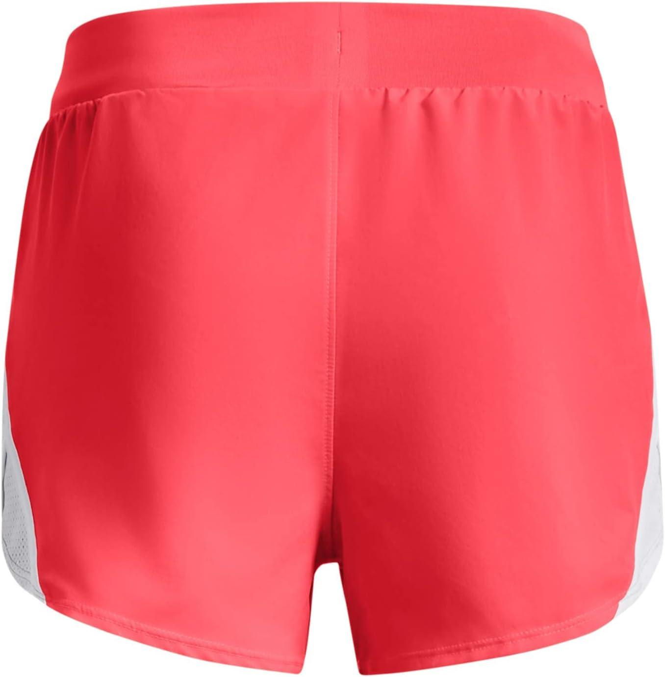 imageUnder Armour Girls Fly By 3 quot Shorts628 Beta   White