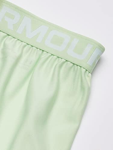 imageUnder Armour Girls Play Up Solid Shorts370 Phosphor Green   White
