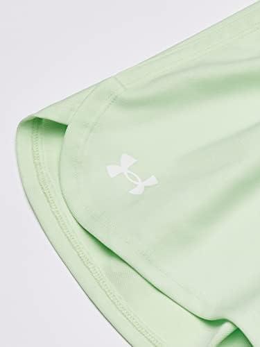 imageUnder Armour Girls Play Up Solid Shorts370 Phosphor Green   White