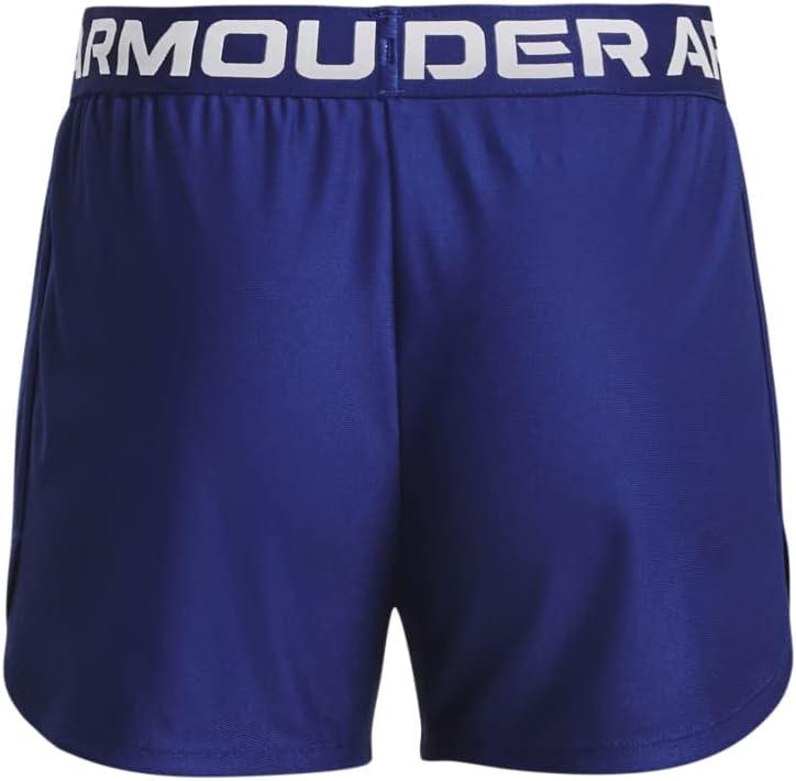 imageUnder Armour Girls Play Up Solid Shorts456 Bauhaus Blue   White