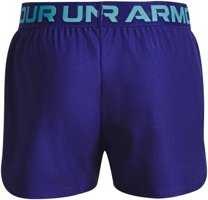 imageUnder Armour Girls Play Up Solid Shorts468 Sonar Blue  Glacier Blue  Glacier Blue