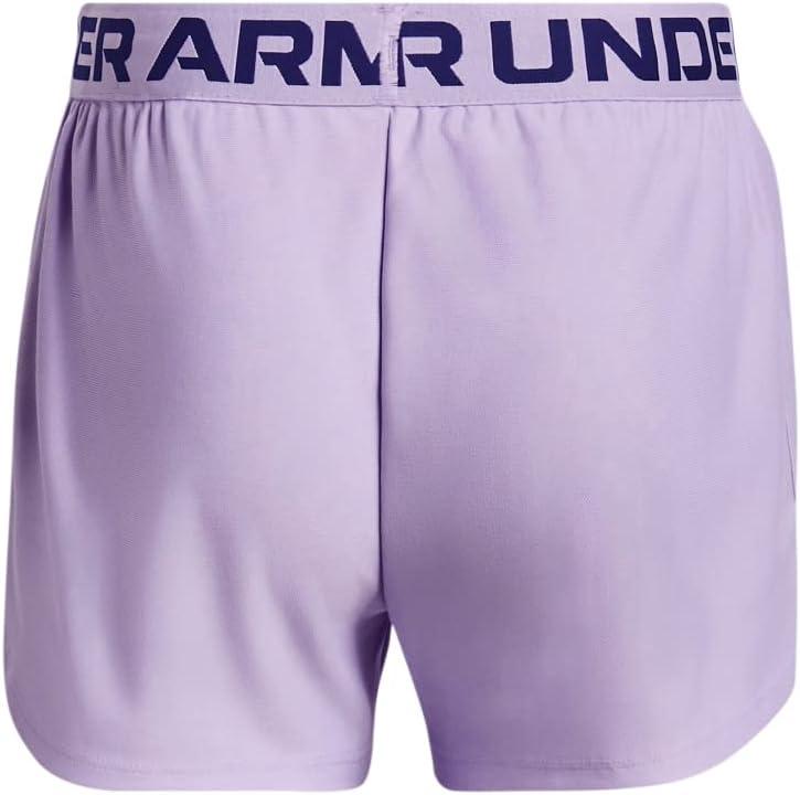 imageUnder Armour Girls Play Up Solid Shorts515 Nebula Purple  Sonar Blue  Sonar Blue