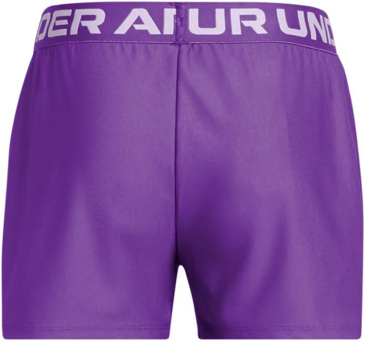 imageUnder Armour Girls Play Up Solid Shorts525 Lavish   Salt Purple