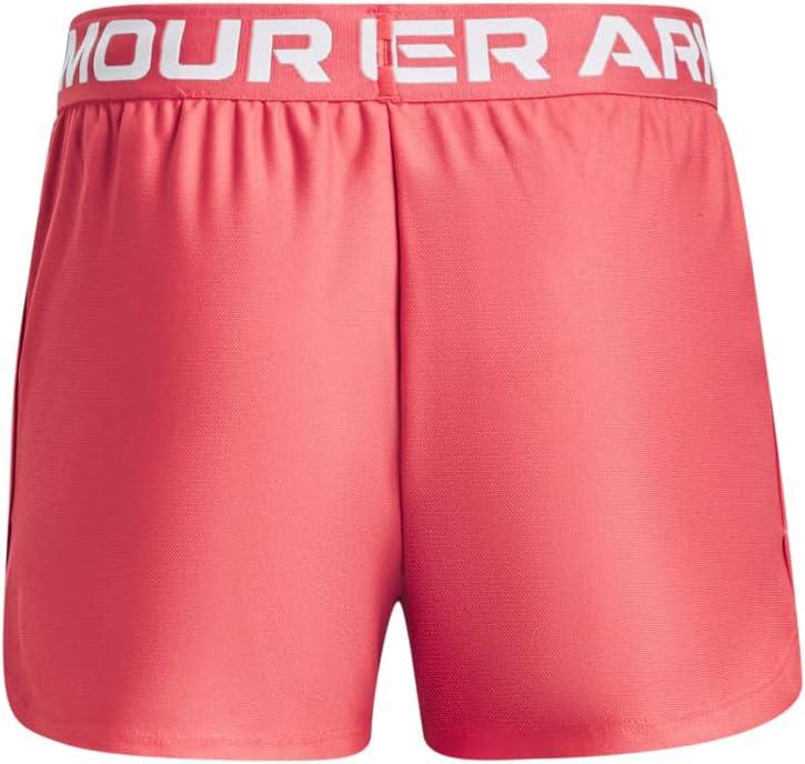 imageUnder Armour Girls Play Up Solid Shorts849 Calypso   White