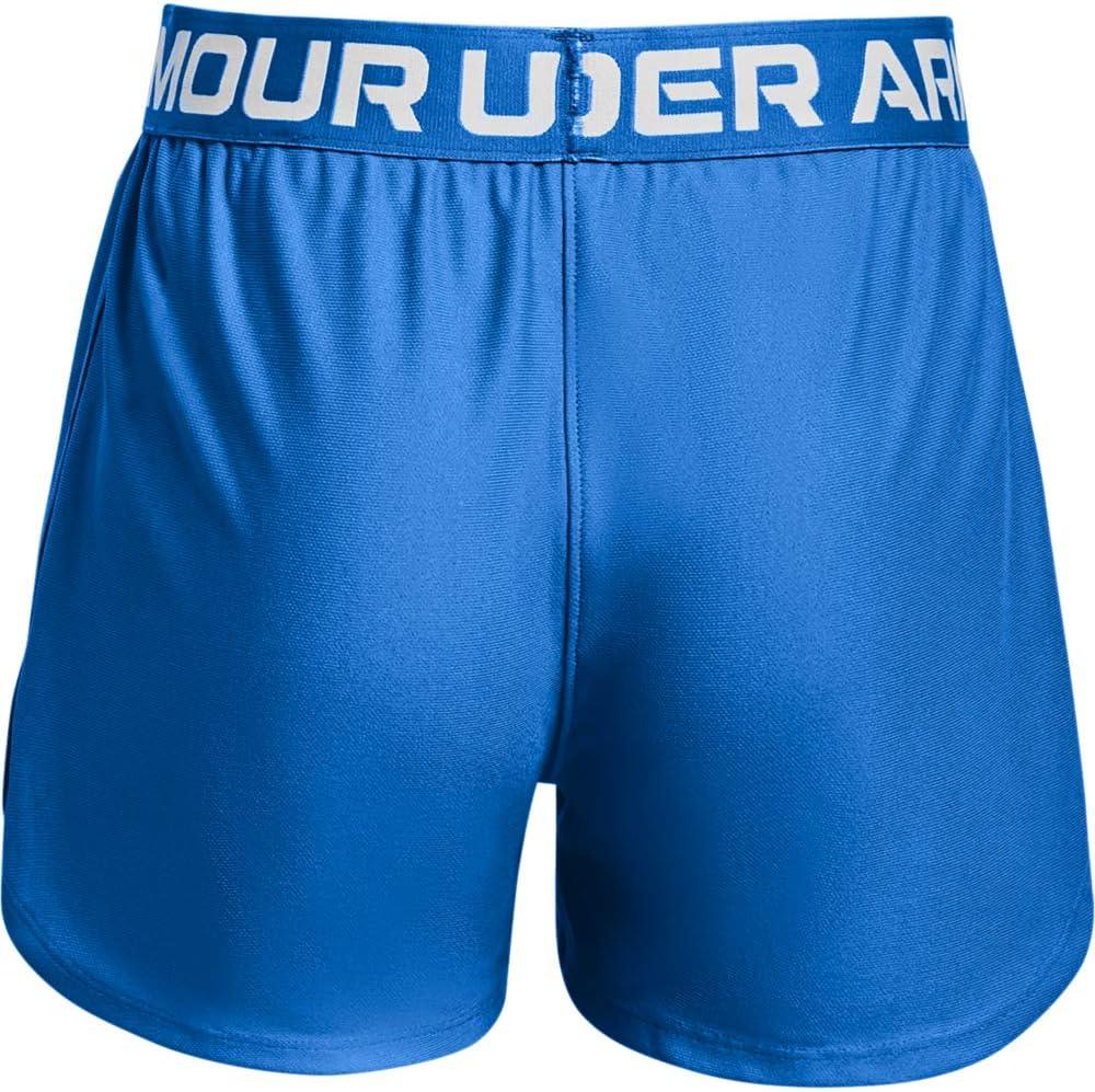 imageUnder Armour Girls Play Up Solid ShortsBlue Circuit 436White