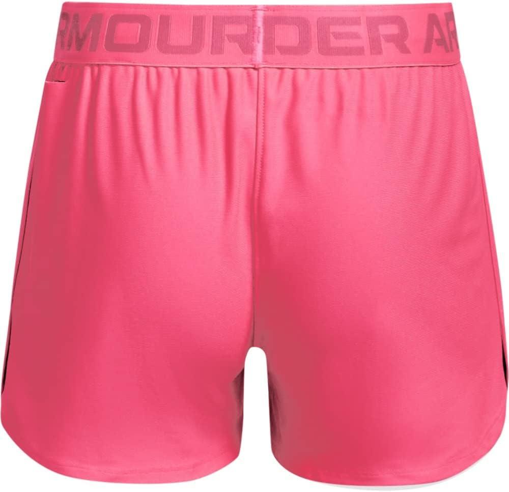 imageUnder Armour Girls Play Up Solid ShortsCerise 653Pink Lemonade