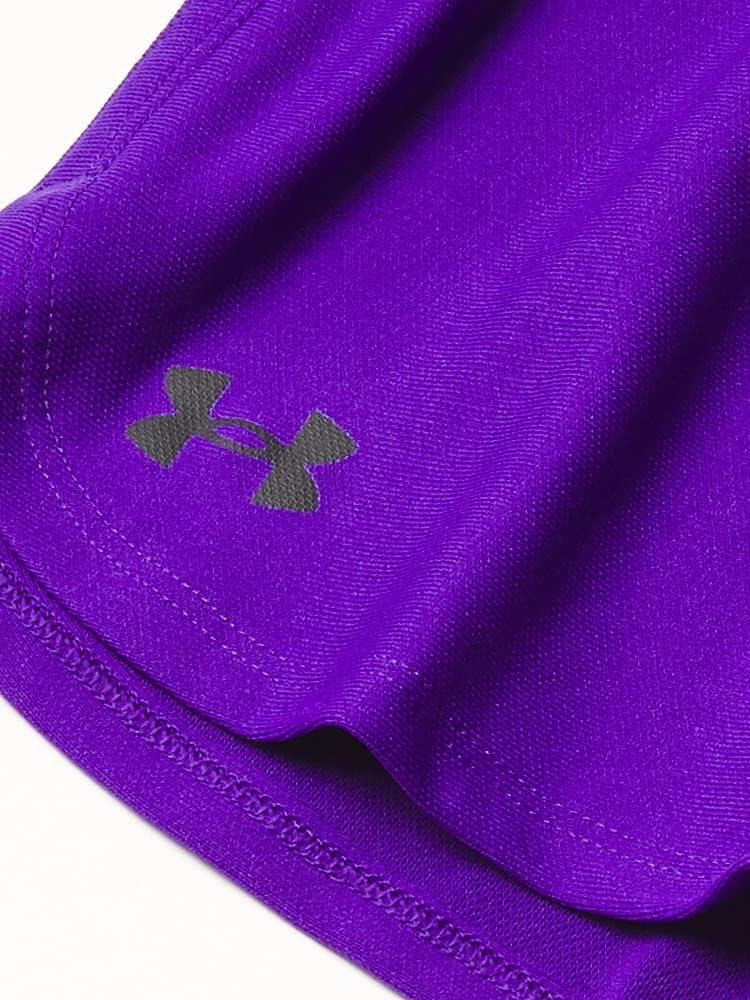imageUnder Armour Girls Play Up Solid ShortsPurple Zest 754Black