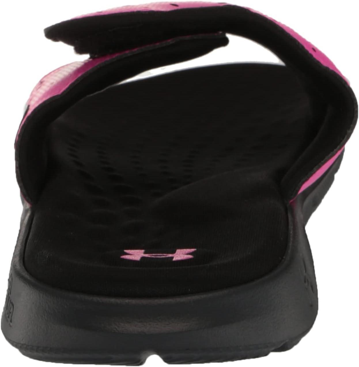 imageUnder Armour Kids Ignite Pro Slide Sandal001 BlackRebel PinkBlack