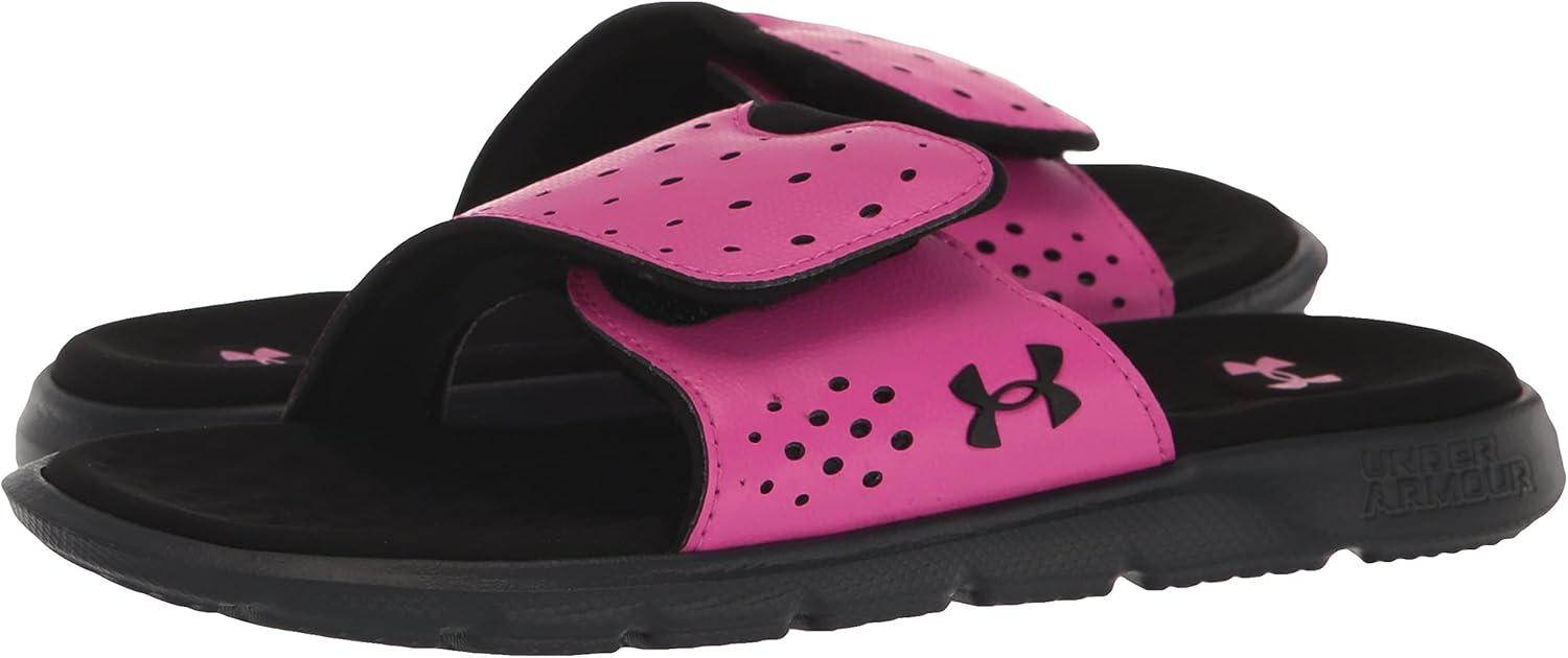 imageUnder Armour Kids Ignite Pro Slide Sandal001 BlackRebel PinkBlack