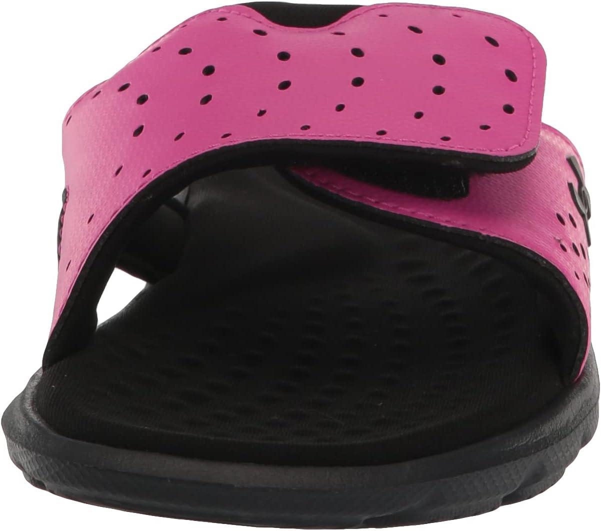 imageUnder Armour Kids Ignite Pro Slide Sandal001 BlackRebel PinkBlack