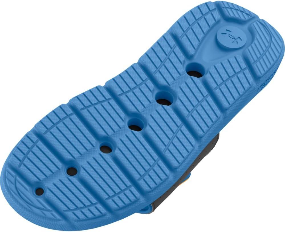 imageUnder Armour Kids Ignite Pro Slide Sandal402 Viral BlueNova OrangeCastlerock