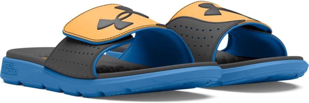 imageUnder Armour Kids Ignite Pro Slide Sandal402 Viral BlueNova OrangeCastlerock