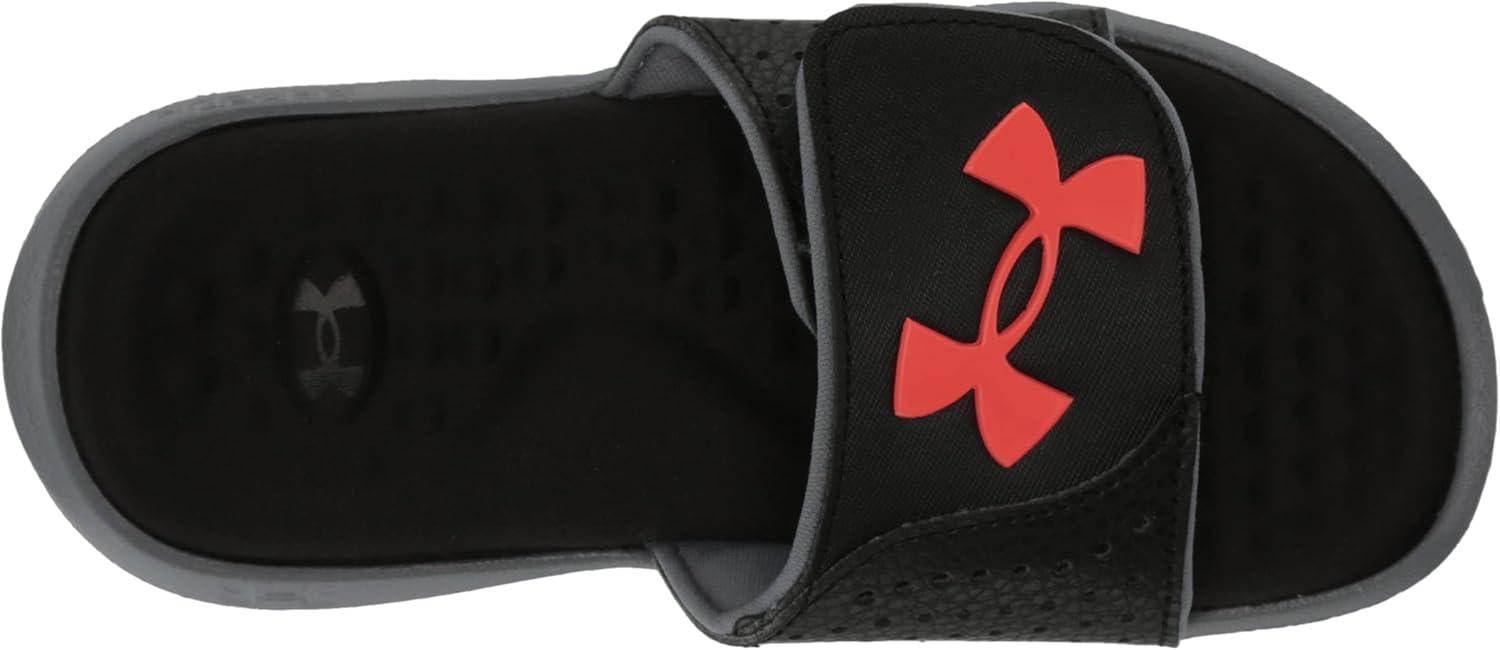 imageUnder Armour Kids Ignite Pro Slide SandalBlackGravelAfter Burn