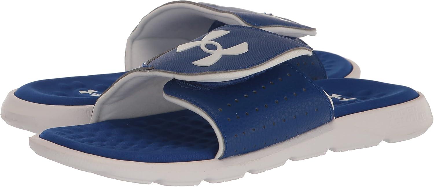 imageUnder Armour Kids Ignite Pro Slide SandalRoyalWhiteWhite