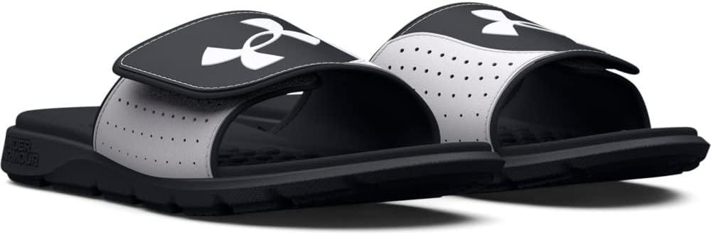 imageUnder Armour Kids Ignite Pro Slide SandalWhiteBlackBlack