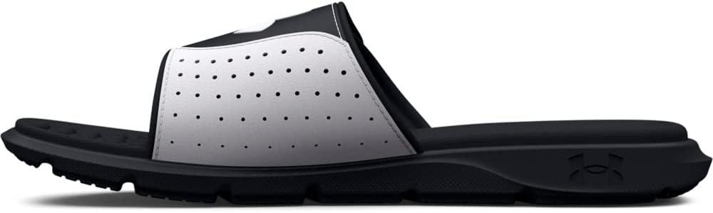 imageUnder Armour Kids Ignite Pro Slide SandalWhiteBlackBlack