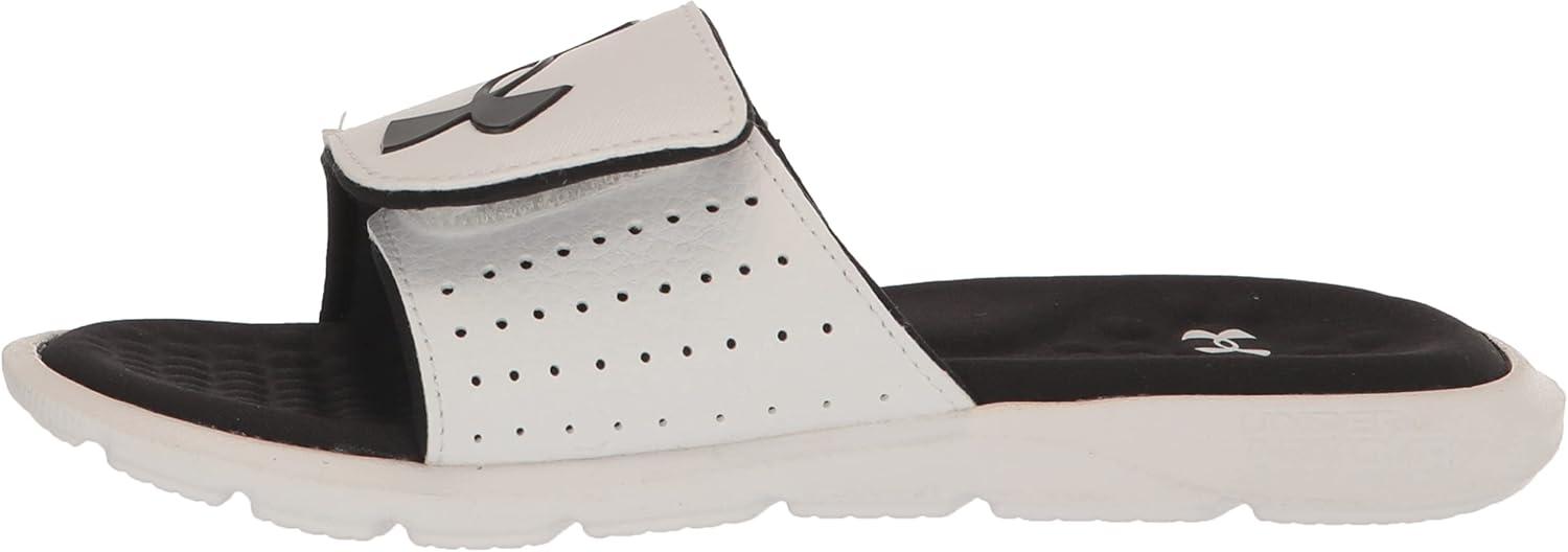 imageUnder Armour Kids Ignite Pro Slide SandalWhiteWhiteBlack