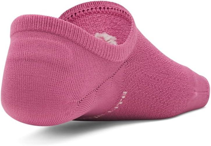 imageUnder Armour Womens Breathe Lite Ultra Low Socks 3 Pack659 Fuchsia Dusk  Fuchsia Dusk  Tourmaline Pink