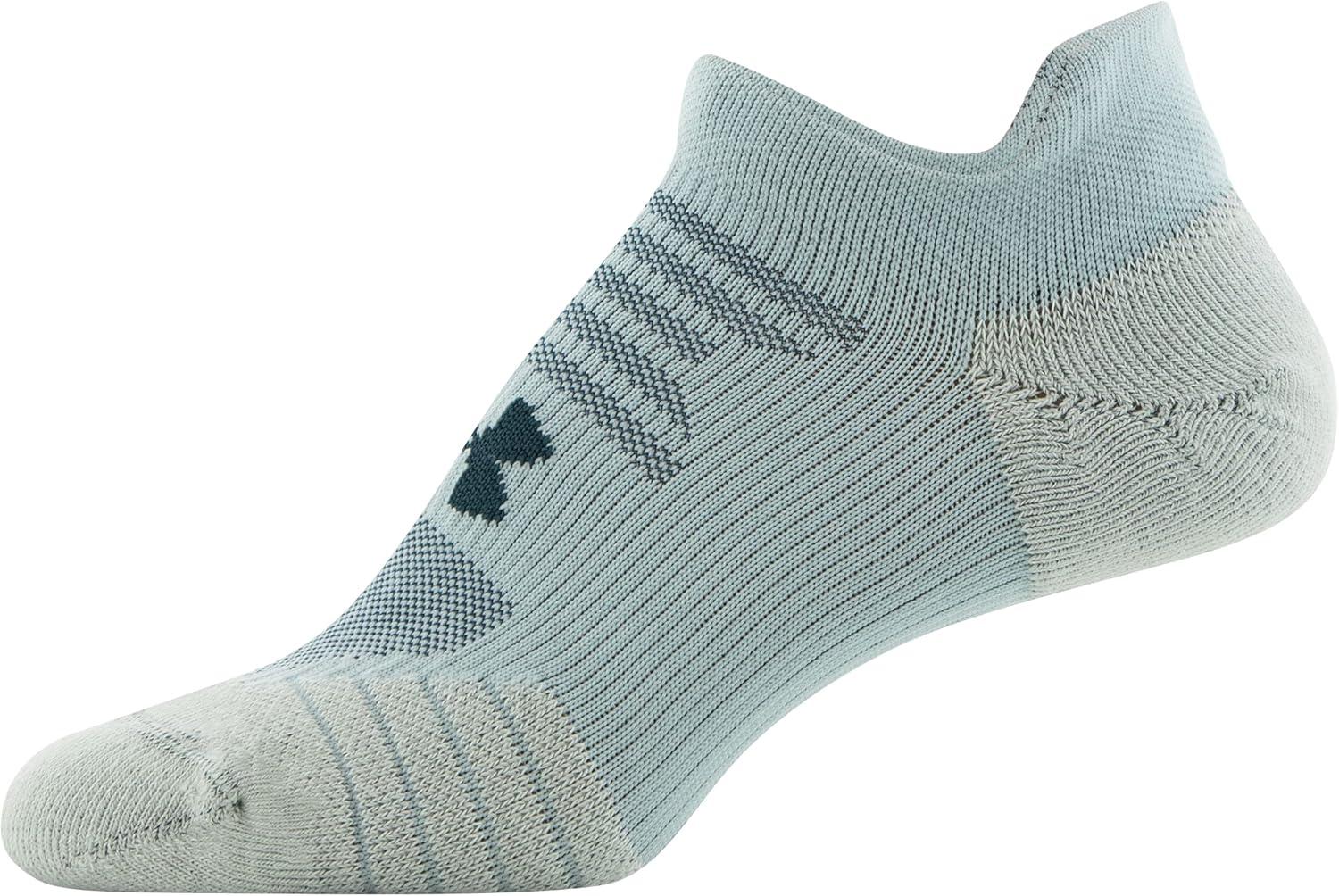 imageUnder Armour Womens Play Up No Show Tab Socks 3PairsFuse Teal Assorted
