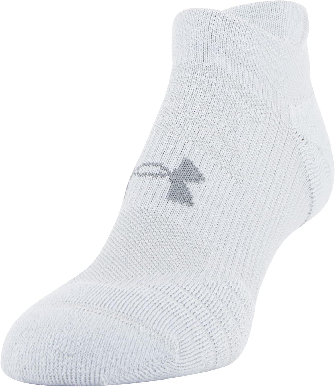 imageUnder Armour Womens Play Up No Show Tab Socks 3PairsHalo Gray Assorted