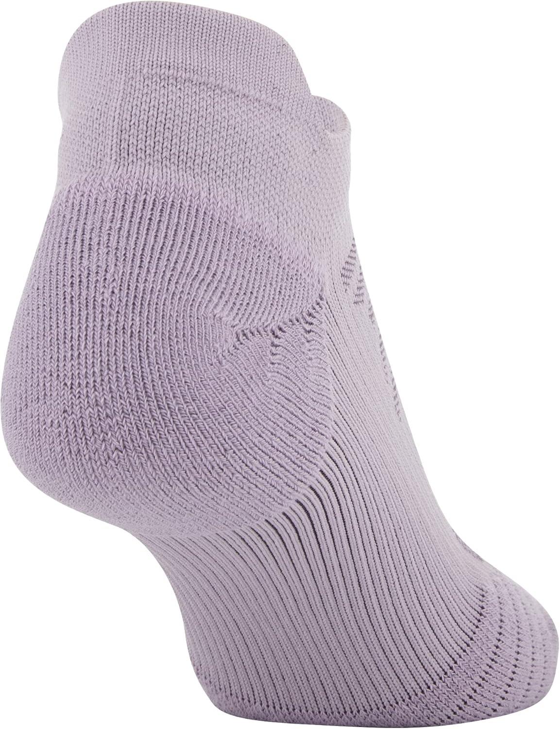 imageUnder Armour Womens Play Up No Show Tab Socks 3PairsMauve Pink Assorted