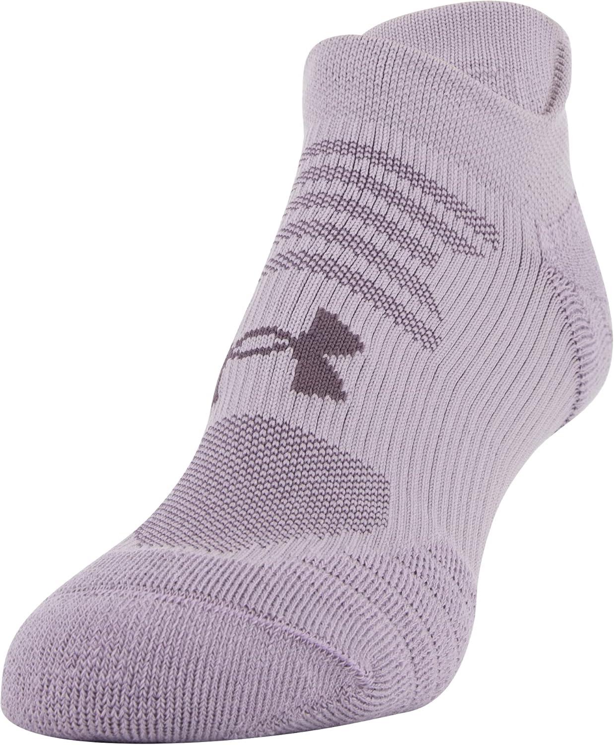 imageUnder Armour Womens Play Up No Show Tab Socks 3PairsMauve Pink Assorted